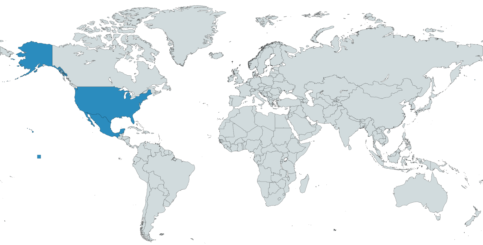 Technical support coverage in USA and Mexico